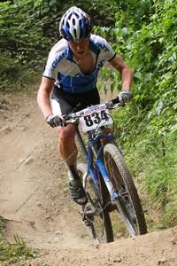 Cooper at the 2011 NZ MTB Cup, Nelson